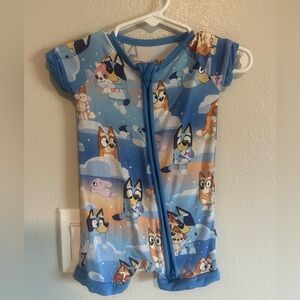 Bluey Little Sleepies Baby Onesie/Shortie